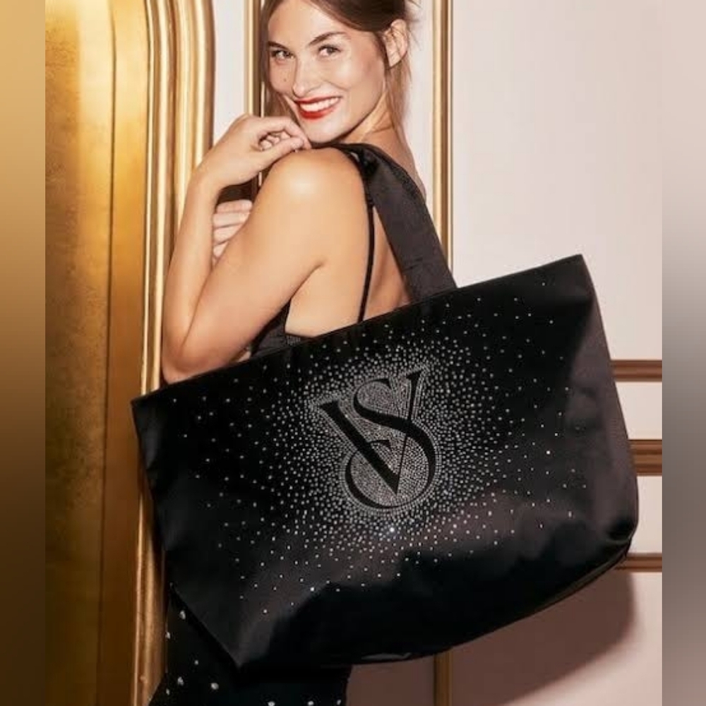 Victoria's Secret Elegant Black Tote